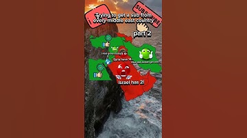 Trying to get a sub from every country in the middle east part 2 #mapping #geography #middleeast #fy