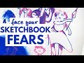 Face Your Sketchbook Fears! // 5 Tips