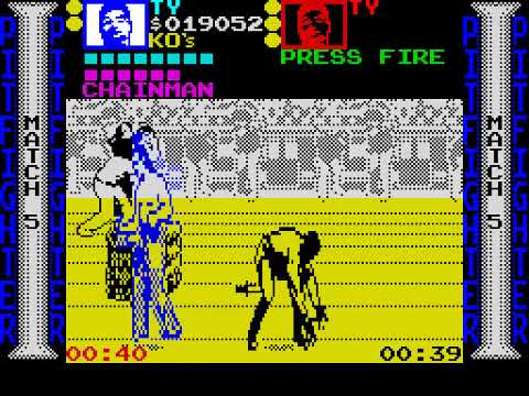 GB Pit Fighter / ピット・ファイター 欧州版 ZX Spectrum Longplay [201] Pit Fighter (EU) - YouTube