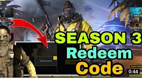 *April 2022* Call Of Duty Mobile 2022 New Redeem Code | Cod Mobile Redeem Code Garena or global