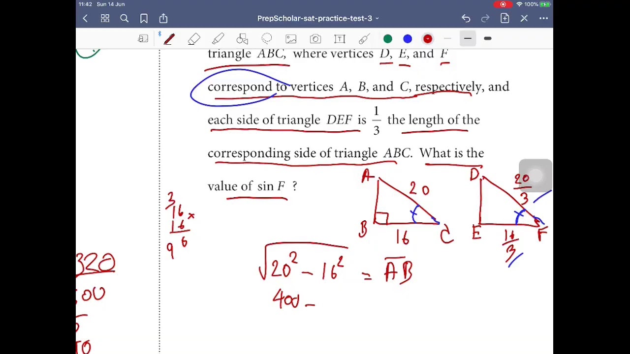 สอน SAT Math ฟรี!!! ครั้งที่5 [ชุดที่3-2] by Woohoo Tutor - YouTube