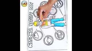 safety drawing for competition #shorts #virel #tranding #explore