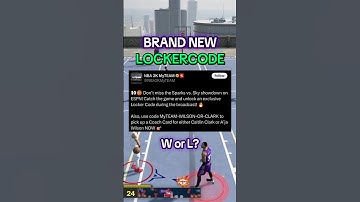 Is it a dub? #nba2k25 #2k25 #nba #nba2k #2kcommunity #fyp #update #lockercode #2k #new #myteam #mt