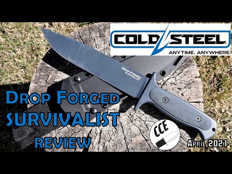 REVIEW Cold Steel Drop Forged Survivalist - 2ND GENERATION Model # CS36MH