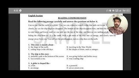 Reading Comprehension #readingcomprehension #bps5to15 #iba #sts #nts #test #jobpreparation