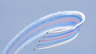 Red Arrows (BAe Hawk) Full Display at Aire25 Airshow