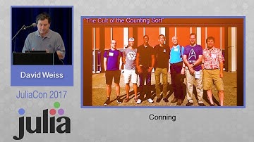 Conning | David A. Weiss | JuliaCon 2017