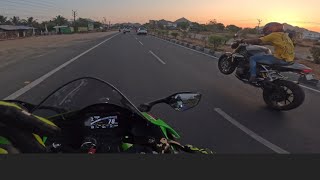 Kawasaki zx10r bmw s1000rr all super bikes, short ride❤️