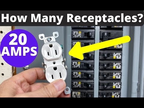 Video: Hvor mange uttak kan det være på en 50 ampere bryter?