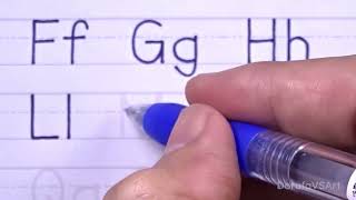 Print Handwriting a to z | Print ABCD | Print writing abcd | English letters abcd | Alphabets