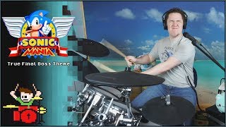 Sonic Mania - True Final Boss Theme On Drums!