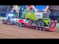 Amazing RC farming! Modified RC Tractors work hard!