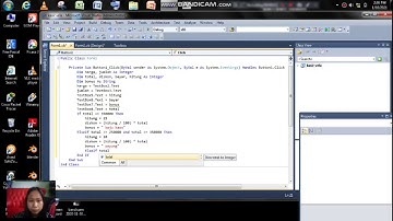 Program Kasir Sederhana Menggunakan Visual Basic