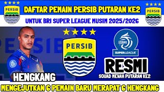 Resmidaftar Pemain Persib Putaran Ke2  6 Merapat 6 Hengkang  Kabar Persib  Berita Persib