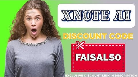Xnote Ai Coupon Code 2025 | Xnote Ai Student Discount Code | Check out Coupon ( FAISAL50 ) 