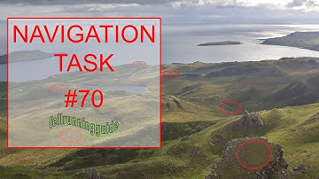 Navigation Task 70 #mapreading #scotland