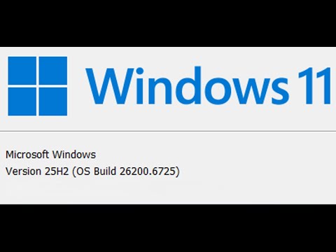 Как обновить Windows 11 до версии 25H2/Установить версию 25H2 на Windows 11/Версия 25H2 отсутствует