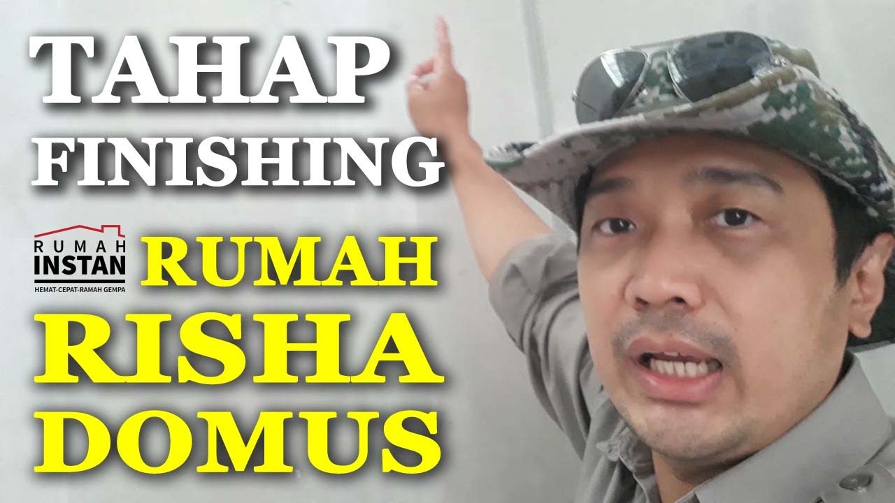 Progress PROYEK Pembangunan Rumah RISHA DOMUS Luas 30 m2 di Bandung sudah MASUK FINISHING