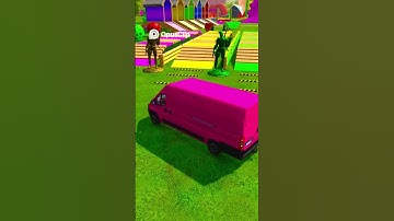 Pink Van Conquers Crazy Obstacle Course!