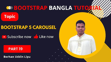 Bootstrap Bangla Tutorial-Bootstrap5 Bangla Tutorial [#19]-Bootstrap 5 Carousel