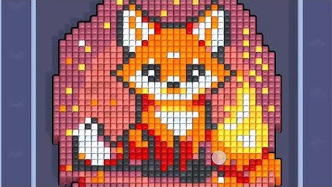 Pixel Flow Level 410. Walkthrough Gameplay 