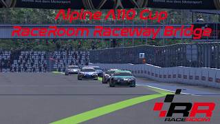 RaceRoom Racing Experience · Alpine A110 Cup · RaceRoom Raceway Bridge