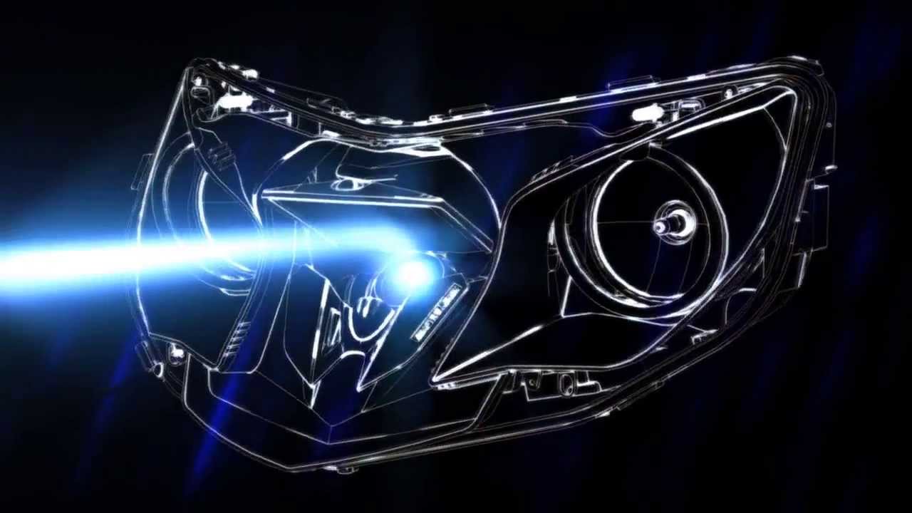 Le phare auto-adaptatif de la BMW K 1600 GT - YouTube