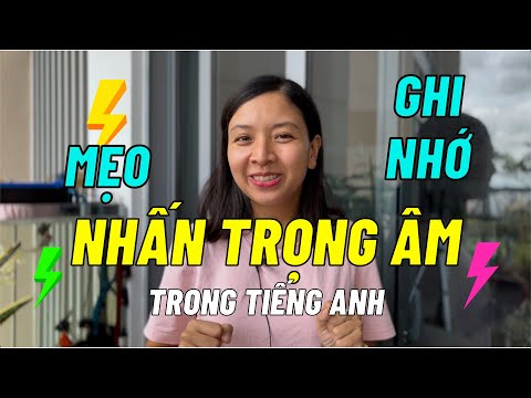 Video: 5 cách viết trọng âm