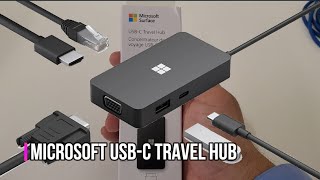 Microsoft USB C Travel Hub