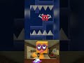 Sprunki OC VS Impossible Geometry Dash 3D Level 🤣 #numberblocks #shorts #animation #funny #games