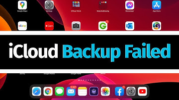 iCloud Backup Failed? 2020 Fix