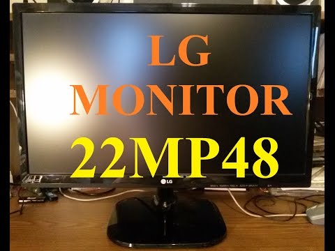Обзор монитора LG 22MP48 - LG 22MP48 Monitor Review