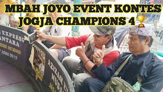 MBAH JOYO HADIR DI EVENT JOGJA CHAMPIONSHIP 4🏆