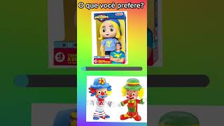 O Que Você Prefere? Boneco Do Luke Ou Bonecos Do Patati Patatá