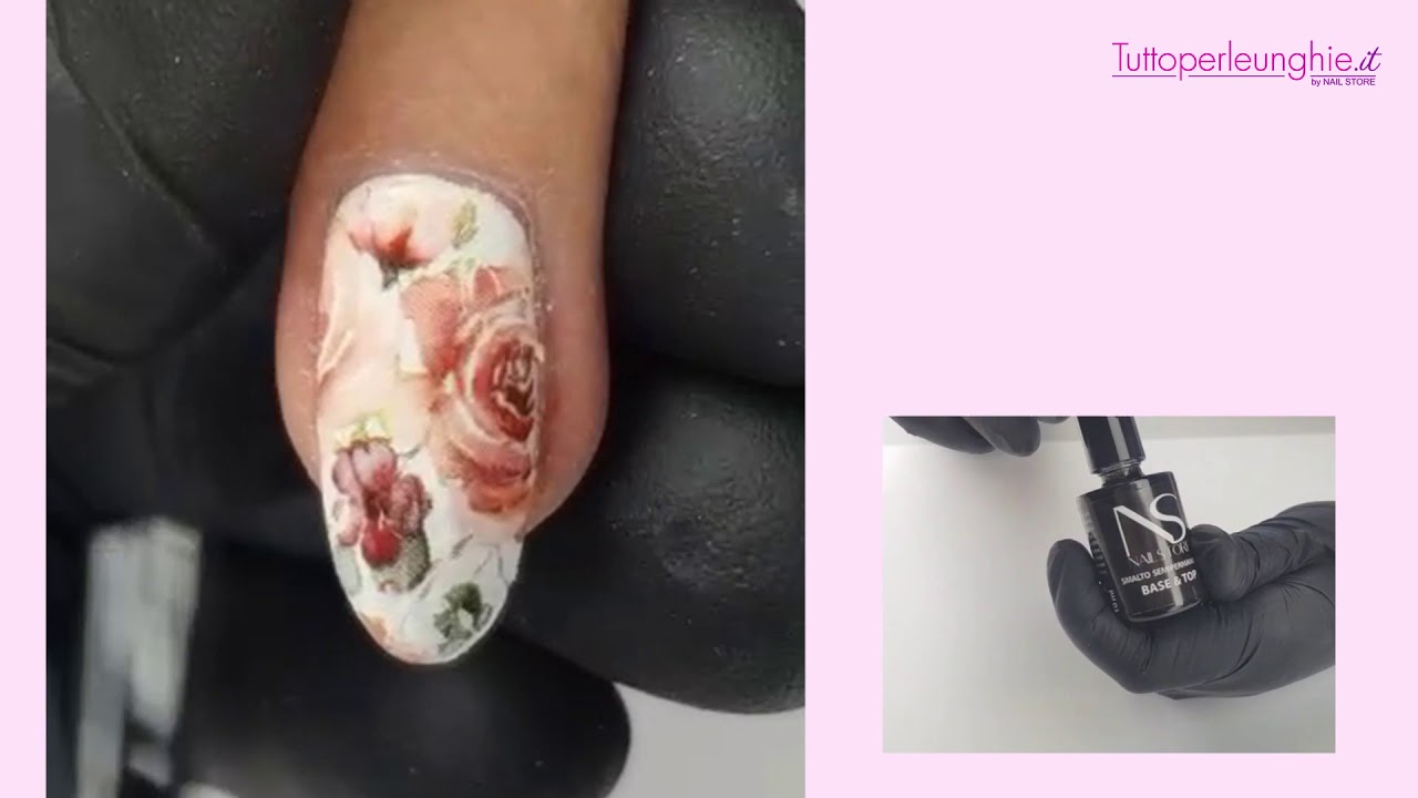 Come Applicare i Transfer Foil per Nail Art Unghie con il Gel Foil di tuttoperleunghie.it