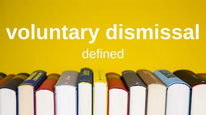 Voluntary Dismissal | Explained Simply (Civil Procedure)
