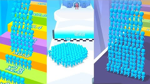 Count Masters Level 200 🔥😱 Gameplay  Top Free Mobile Game