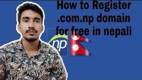 How to register .com.np domain for free in Nepal