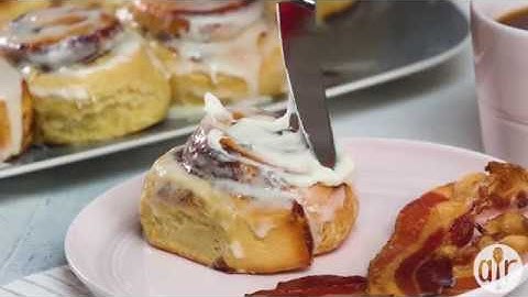 The Perfect Cinnamon Roll Icing | Breakfast & Brunch | Allrecipes.com