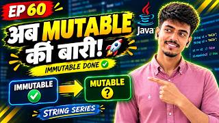 Mutable String in Java 🔥 Introduction to StringBuffer & StringBuilder #60