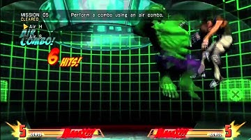 Marvel vs Capcom 3 - Hulk - Mission Mode