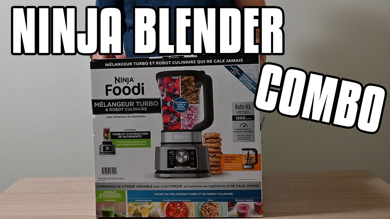 Ninja SS351 Foodi Power Blender and Processor System -  Quick Review  