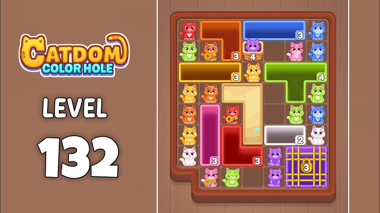 Catdom level 132 solution - YouTube