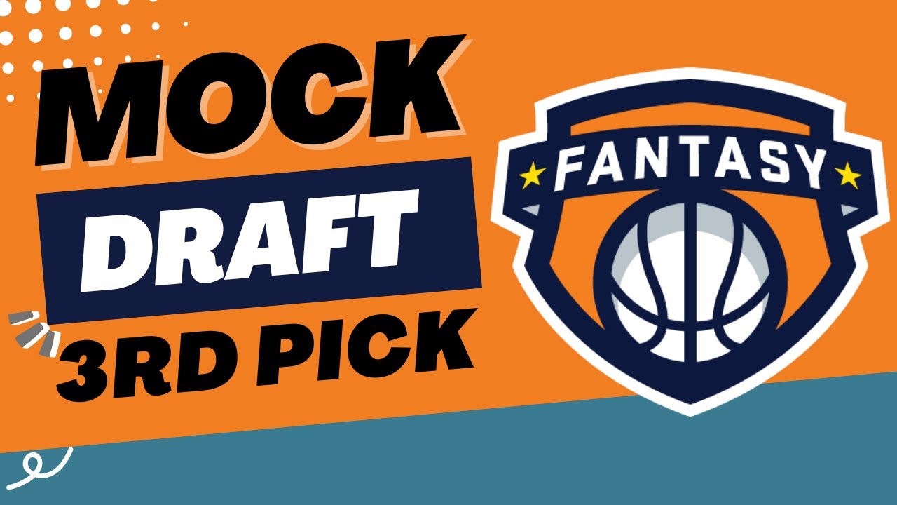 ESPN Fantasy Basketball Mock Draft 3rd pick - YouTube