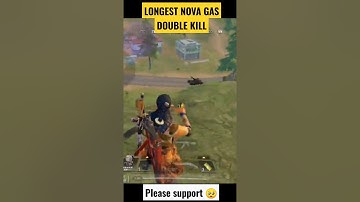 Longest Nova Gas Double Kill In Call Of Duty Mobile #shorts #youtubeshorts