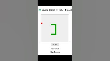 Famous Snake Game Like Nokia #viraltech  #shorts #html #css #javascript #python #snakegame #howto