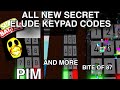 All new elude keypad secret easter egg codes i think slap battles roblox