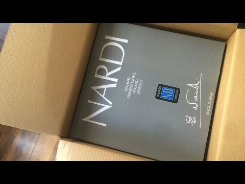 nardi-steering-wheel-unboxing-and-install-on-a-mini