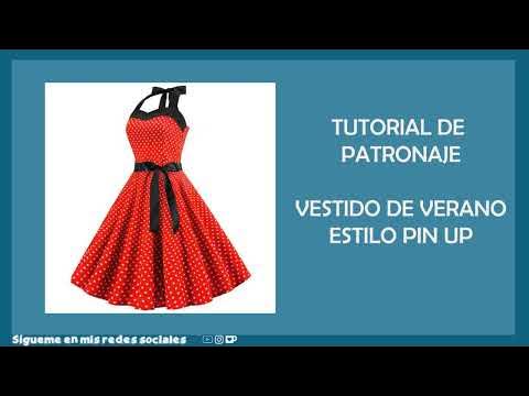 Tutorial vestido pin up / Años 50 