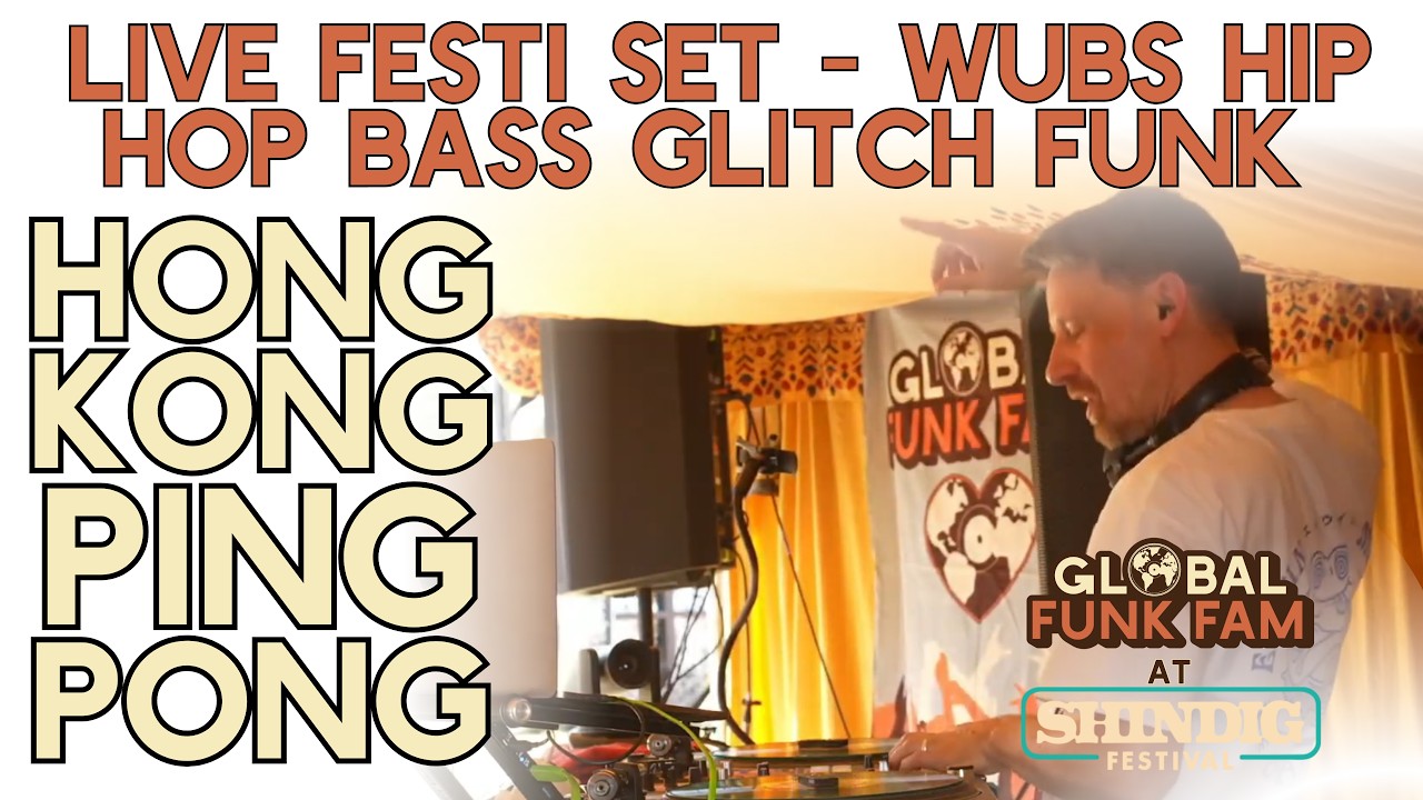 Morphosis - Hong Kong Ping Pong - Live Beat, Breaks \u0026 Bass DJ Set | Shindig 2026 | Global Funk Fam
